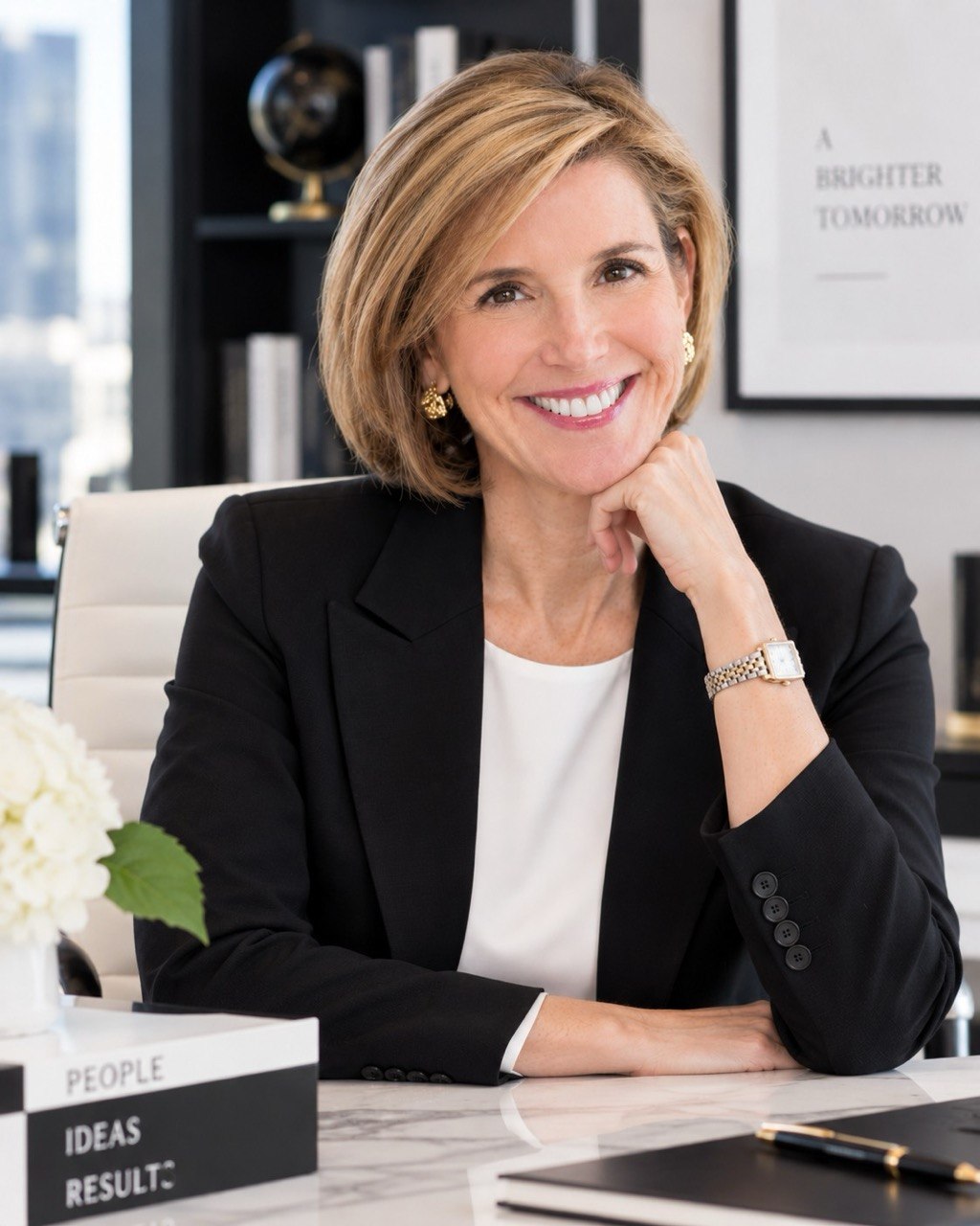 Sallie Krawcheck in a professional setting